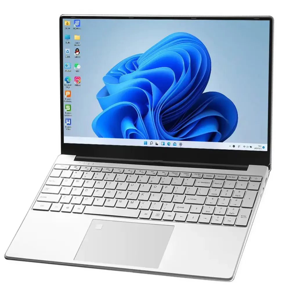 Windows 10 11 Pro Laptop,  Celeron J4125, 15.6 ", 1920X1080, 12GB RAM, 128GB 256GB 512GB, 1TB 2TB SSD, Windows 10 Notebook