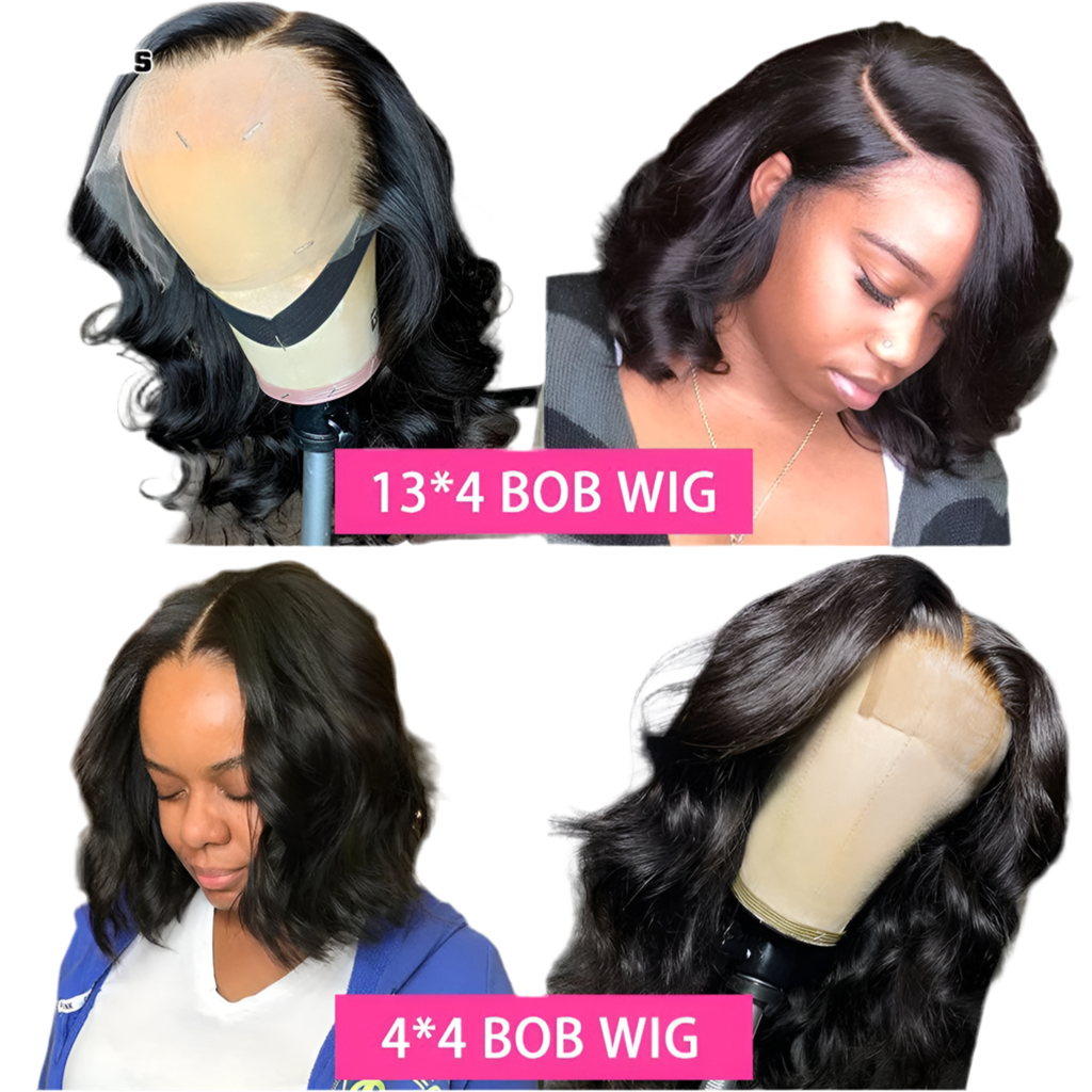 13x4 Body Wave Short Bob.