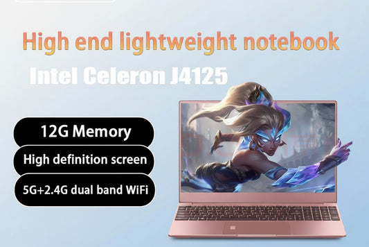 Windows 10 11 Pro Laptop,  Celeron J4125, 15.6 ", 1920X1080, 12GB RAM, 128GB 256GB 512GB, 1TB 2TB SSD, Windows 10 Notebook