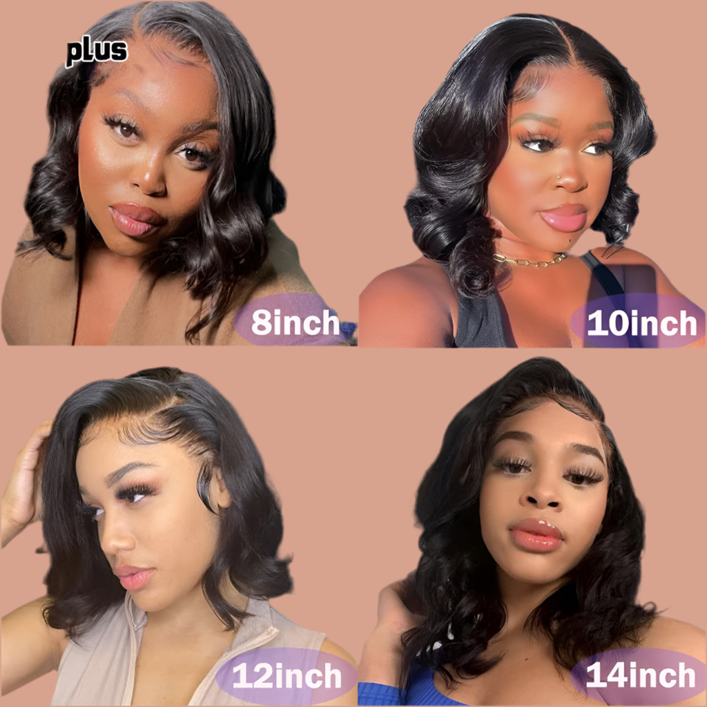13x4 Body Wave Short Bob.